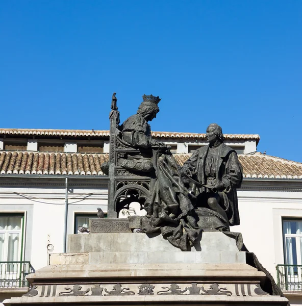 Isabela ik met christopher columbus, granada — Stockfoto