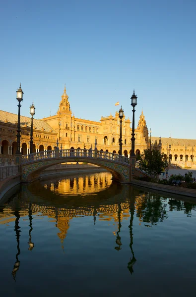 Plaza de España, Seville, Spain — Stok fotoğraf