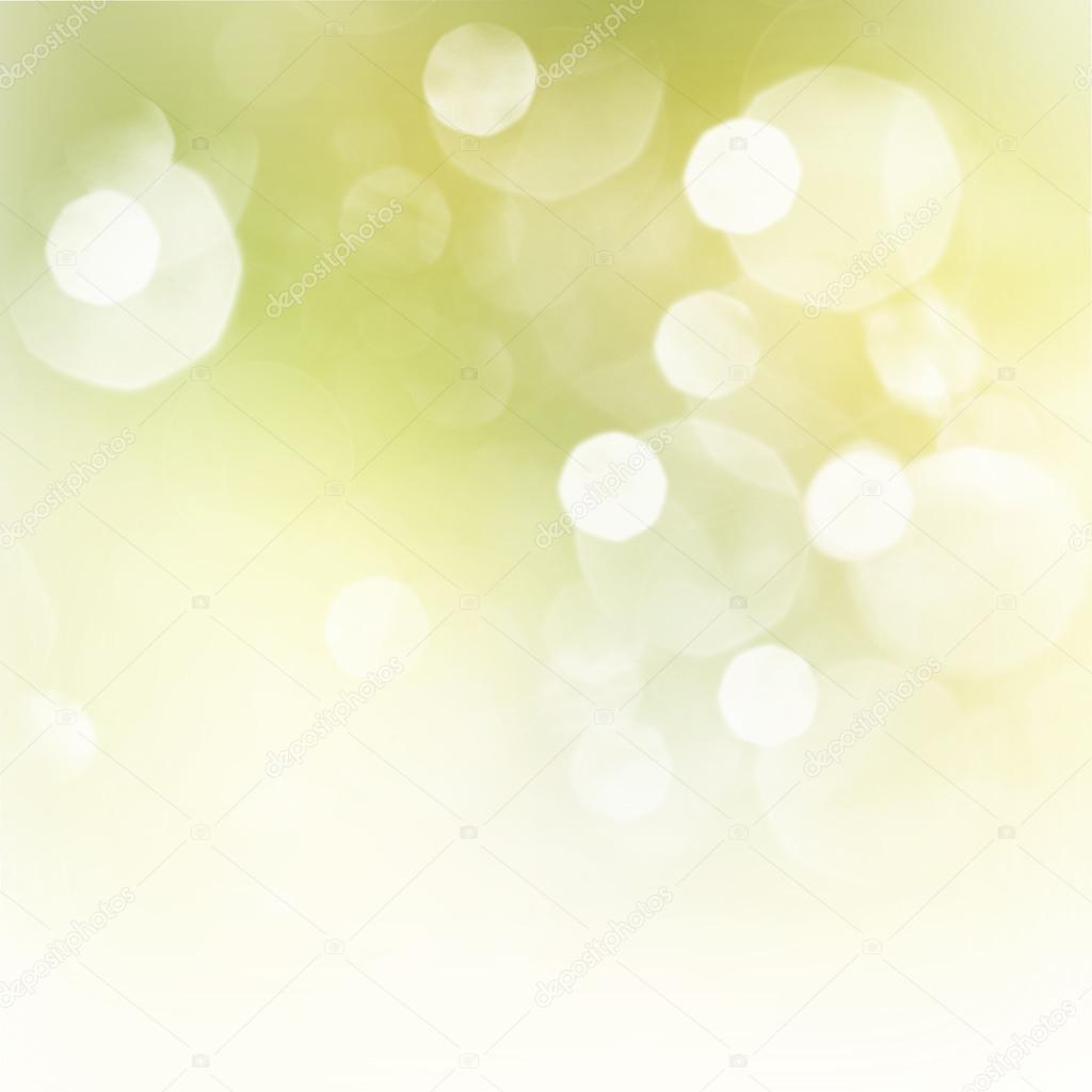 Yellow bokeh  background