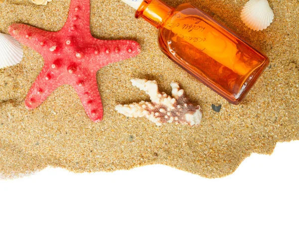 Starfish ans seashells — Stock Photo, Image