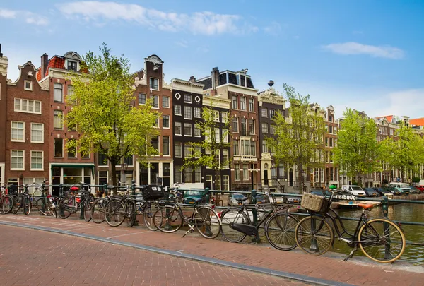 Heibrug bro af kanal ring, Amsterdam - Stock-foto