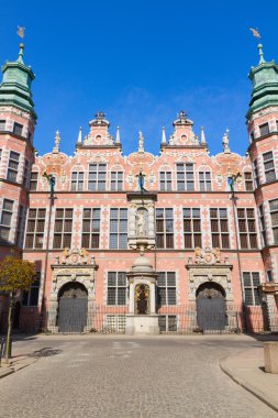 Barok tarzı büyük eski Tophane gdansk, Polonya