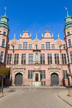 Old baroque style great armory Gdansk, Poland clipart