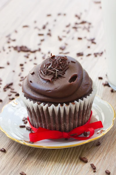 Chocolate  cupcake — Stock Photo, Image