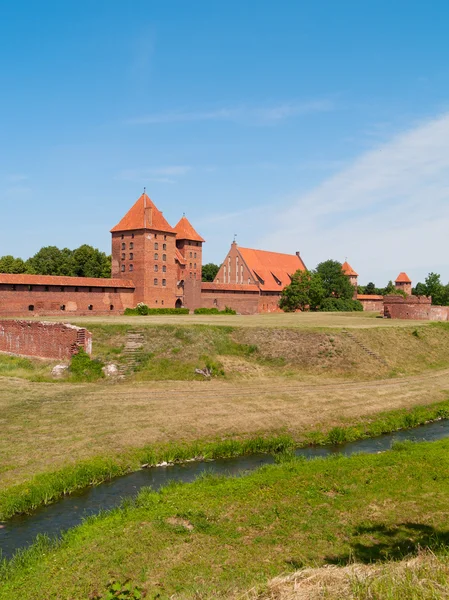 Castello medievale di Malbork — Foto Stock