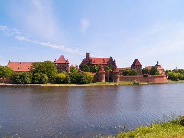 Malbork középkori vár — Stock Fotó