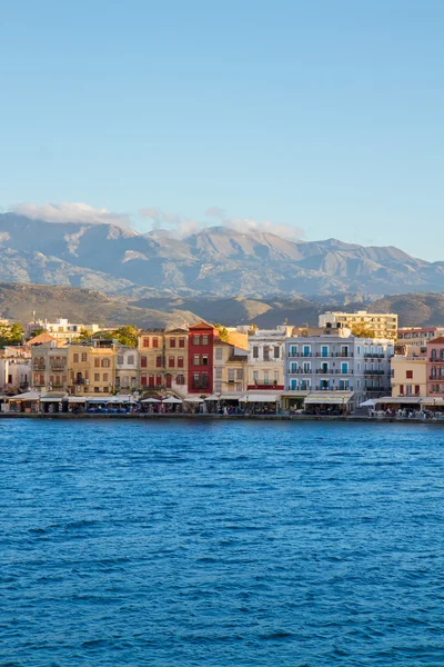 Weneckie habour chania, Kreta, Grecja — Zdjęcie stockowe