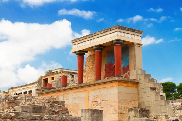 Knossos Sarayı'nda crete, Yunanistan