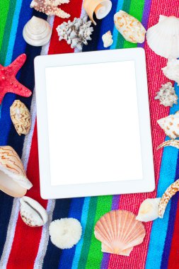 Seashells boş tablet ile