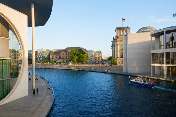 Panorama berlin, Německo — Stock fotografie