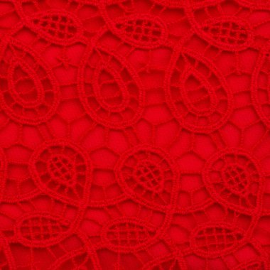 Kırmızı dantel