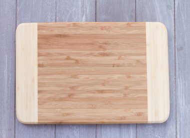 Boş tahta kesme tahtası