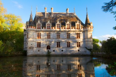 Azay-le-Rideau castle, France