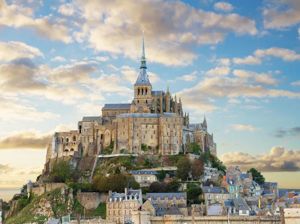 Monte de Mont Saint Michel, Francia —  Fotos de Stock