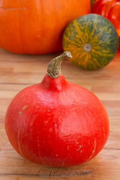 Pumpkin on table — Stock Photo, Image