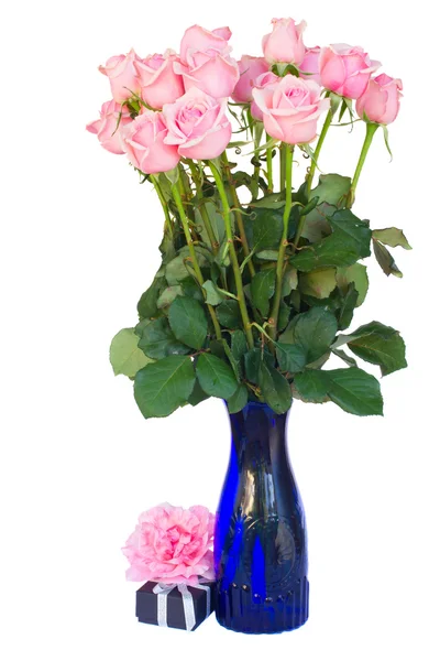 Bunch  of fresh pink roses — Stock Photo, Image