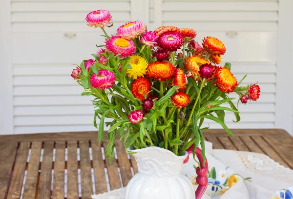 Buquê de flores eternas — Fotografia de Stock