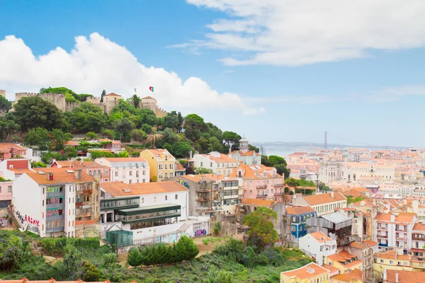 Saint Georges Castle , Lisbon, Portugal — Stock Photo, Image