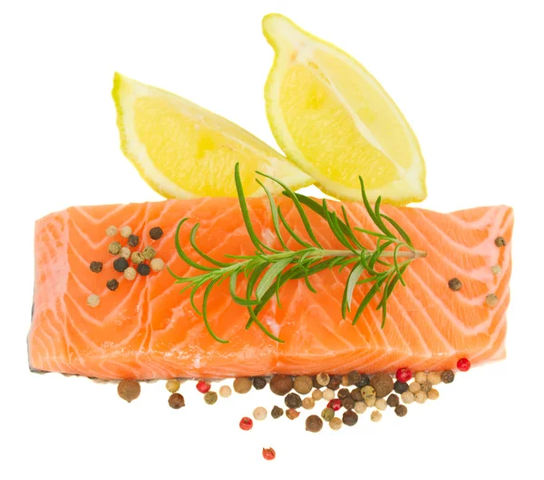 Salmon steaks — Stock Photo, Image