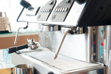 kahve makinesi Café, yakın çekim