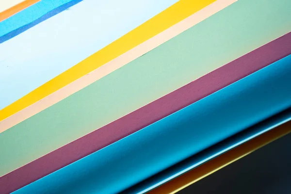 Abstracte Achtergrond Van Kleurrijke Papieren — Stockfoto