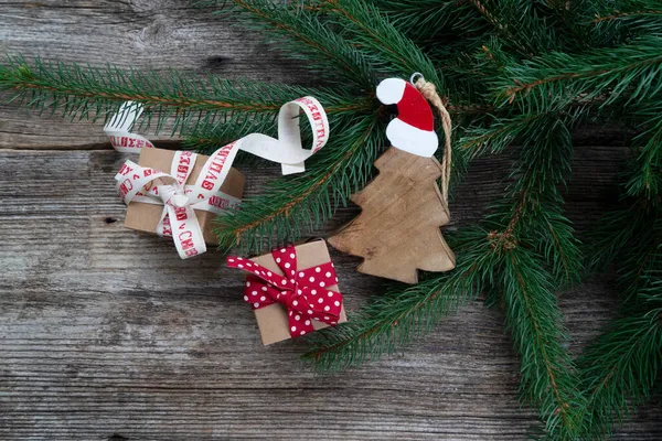 Christmas gift giving — Stock Photo, Image