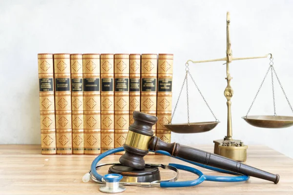 Pojęcie prawa medycznego — Zdjęcie stockowe