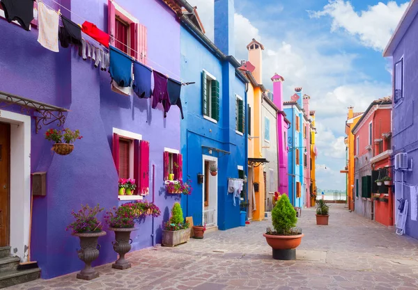 Île de Burano, Venise, Italie — Photo