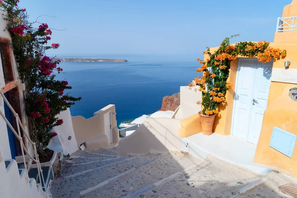 Beaux détails de l'île de Santorin, Grèce — Photo