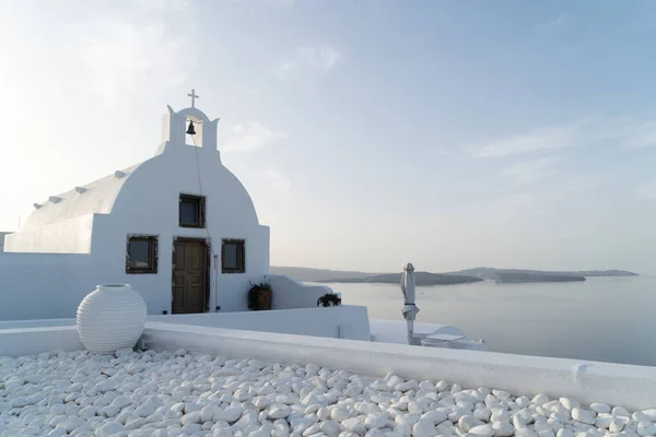 Bellissimi dettagli dell'isola di Santorini, Grecia — Foto Stock