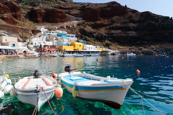 Baia di Amoudi, Santorini, Grecia — Foto Stock