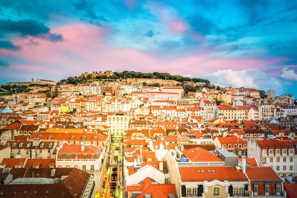 Saint Georges Castle , Lisbon, Portugal — Stock Photo, Image