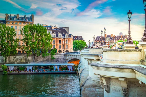 Pont des Arts, Paryż, Francja — Zdjęcie stockowe