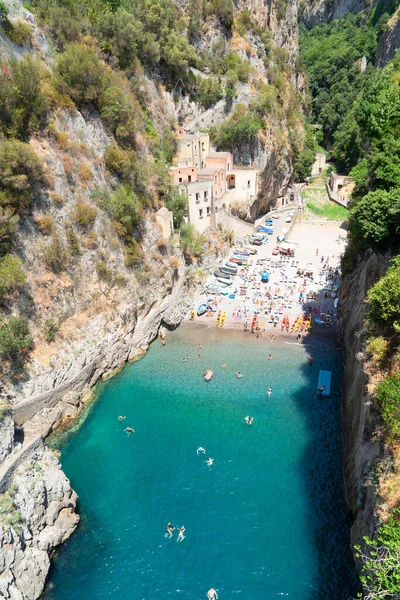 Road of Amalfi coast, Italy — Stock Photo, Image