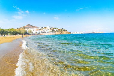 Yunan adasında romantik plaj