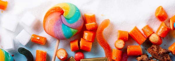 Şekerli tatlılar — Stok fotoğraf