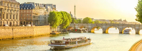 Pont des Arts, Paryż, Francja — Zdjęcie stockowe