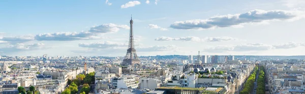 Tour Eiffel et paysage urbain de Paris — Photo