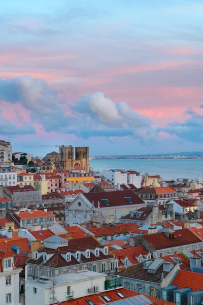 Panoramę lisbon, Portugalia — Zdjęcie stockowe