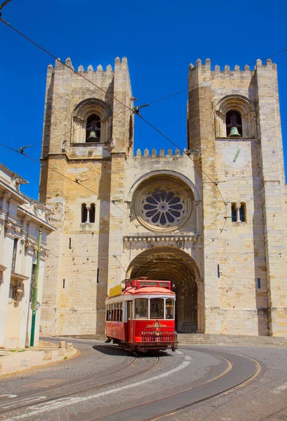 Se 大聖堂、リスボン、ポルトガル — ストック写真