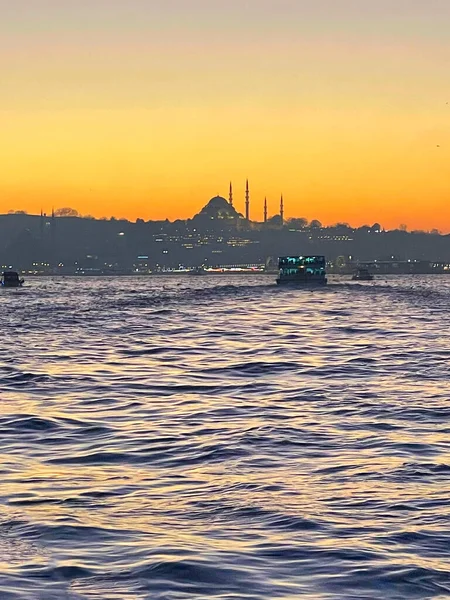 Skyline of Стамбул, Турция — стоковое фото