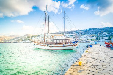 Mykonos island, Yunanistan