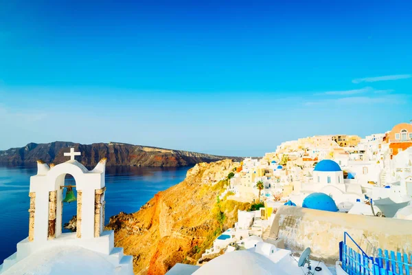 Beyaz Belfries Santorini Adası, Yunanistan