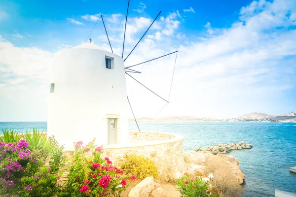 Moulin à vent de Paros île — Photo