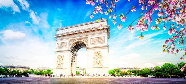 Arc de triomphe，法国巴黎 — 图库照片