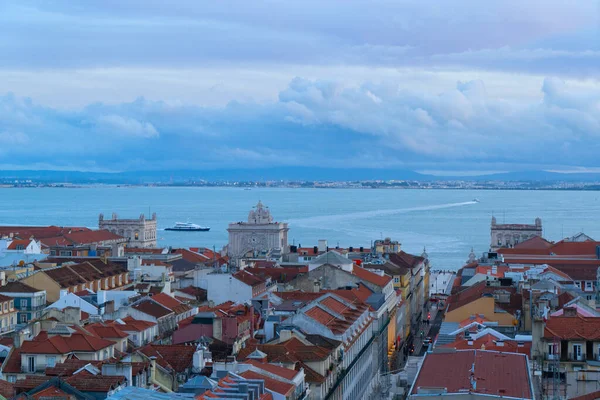 Skyline de Lisboa, Portugal — Fotografia de Stock