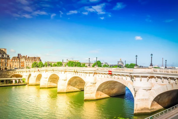 Pont neuf, Paryż, Francja — Zdjęcie stockowe