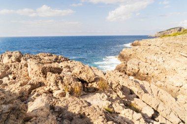 Vahşi sahil ve yazın Mallorca 'nın güzel doğası.