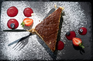 Polonya ulusal çölü - Sernik peynirli turta, en iyi viwe