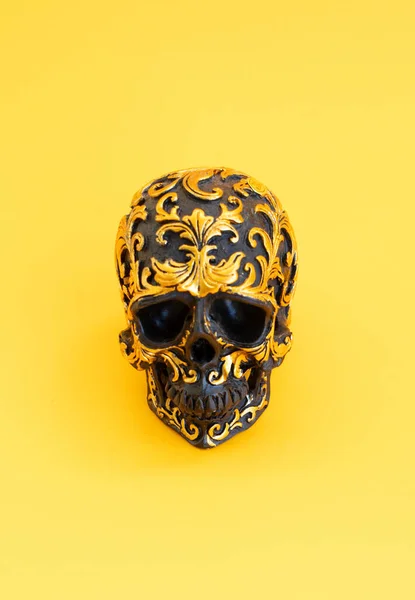 Dia Los Muertos Traditional Holiday Day Dead Deorated Skull Traditional — ストック写真